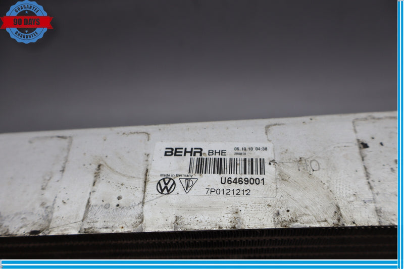 Load image into Gallery viewer, 11-12 Porsche Cayenne 958 Right Side Auxiliary Water Cooler Coolant Radiator Oem