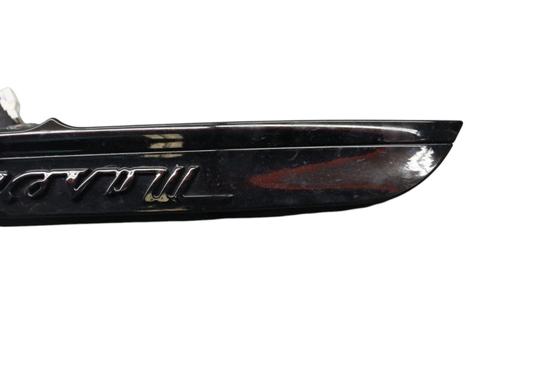 Load image into Gallery viewer, 14-17 Maserati Ghibli Rear Trunk Lid Finisher Trim Light Bar W/ Camera Black Oem