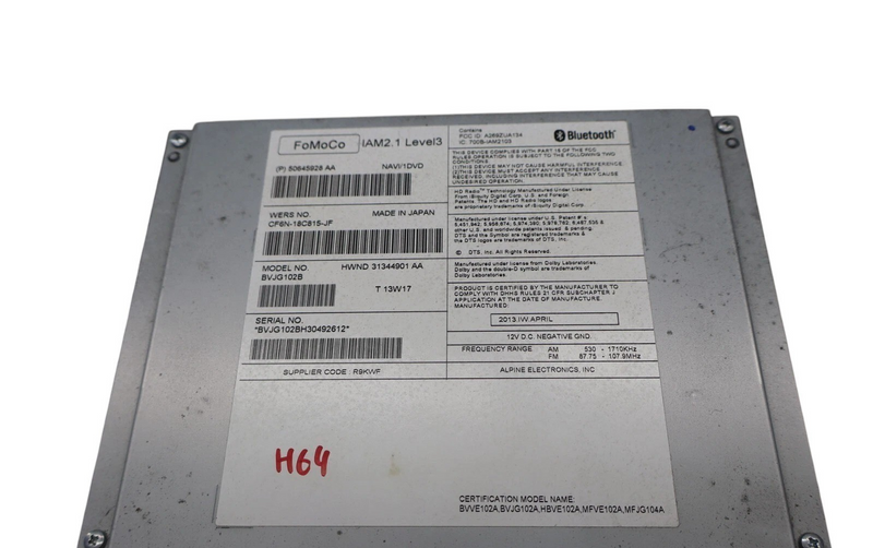 Load image into Gallery viewer, 14-24 Jaguar F-Type Audio Radio Receiver Head Unit FM CD Player CF6N18C815JE Oem