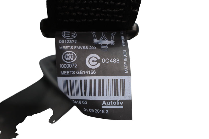 Load image into Gallery viewer, 14-17 Maserati Ghibli Rear Left Driver Side Seatbelt Seat Belt Retractor Oem