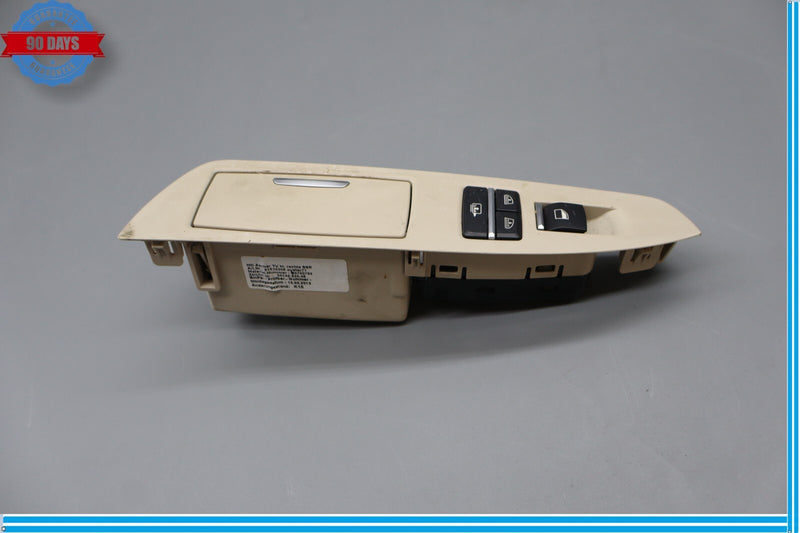 Load image into Gallery viewer, 09-15 BMW 750Li 750i Rear Right Side Window Control Switch Assembly Beige Oem