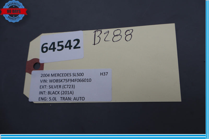 Load image into Gallery viewer, 03-12 Mercedes SL500 SL600 Front Left Side Seat Cushion Trim Molding Oem
