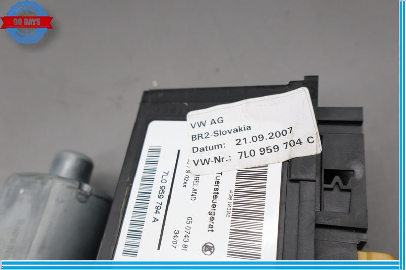 Load image into Gallery viewer, 03-10 Porsche Cayenne Rear Right Passenger Door Window Regulator Motor Oem
