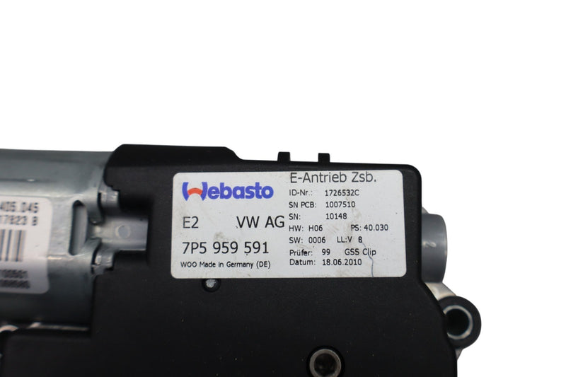Load image into Gallery viewer, 11-18 Porsche Cayenne 958 Hybrid S / Turbo Roof Sun Shade Roller Blind Motor Oem