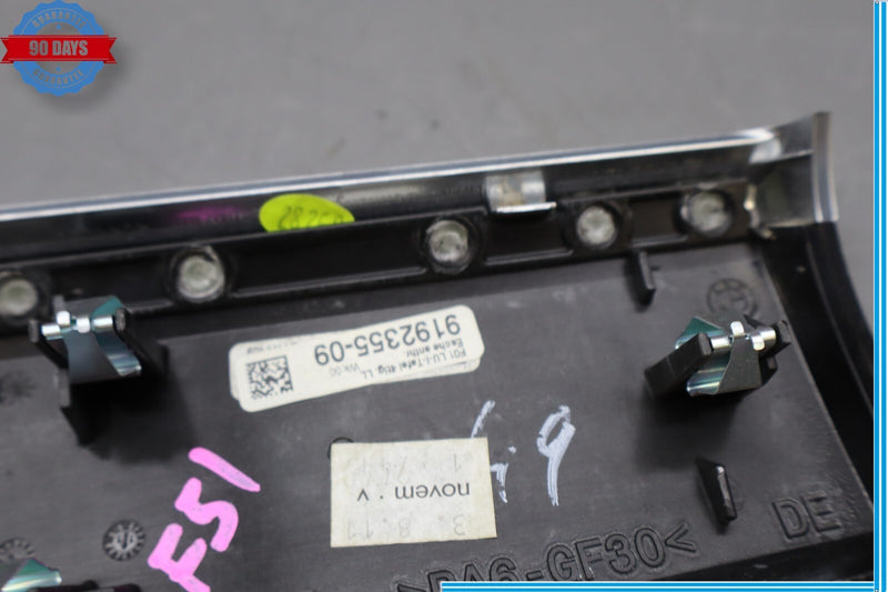 Load image into Gallery viewer, 09-15 BMW 740i 750Li xDrive Front Dashboard Dash Board Bezel Wood Panel Trim Oem