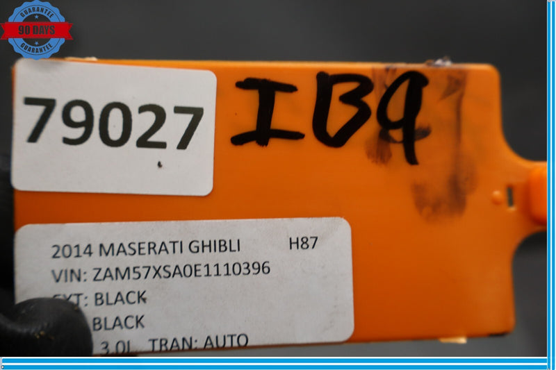 Load image into Gallery viewer, 14-20 Maserati Ghibli Rear Bumper Reinforcement Impact Bar 670004652 Oem