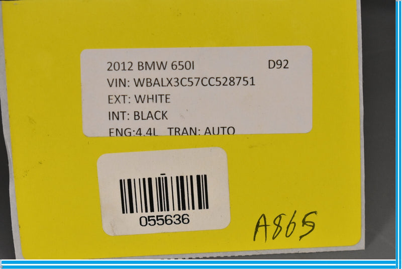Load image into Gallery viewer, 09-17 BMW 650i 750i Front Left Side Hood Lock Latch Striker W/ Cable Oem