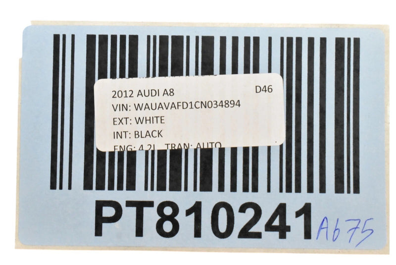 Load image into Gallery viewer, 11-18 Audi A8 Quattro Front Left Driver Side Door Window Switch W/ Trim OEM