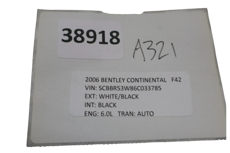 Load image into Gallery viewer, 03-18 Bentley Continental Front Right Passenger Side Sun Visor Sunvisor OEM