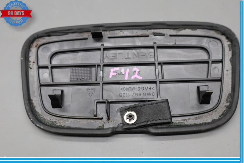 Load image into Gallery viewer, 06-12 Bentley Continental Rear Center Top Deck Child Latch Leather Cover Oem