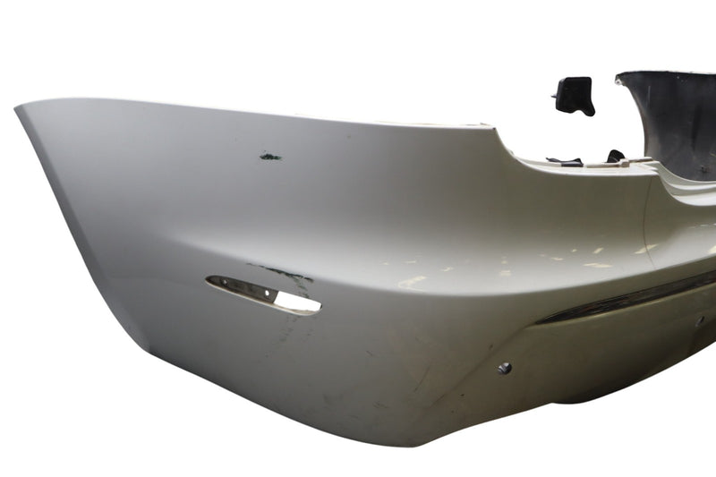 Load image into Gallery viewer, 10-15 Jaguar X351 XJ XJL XJR Rear Bumper Cover Panel Assembly White Oem