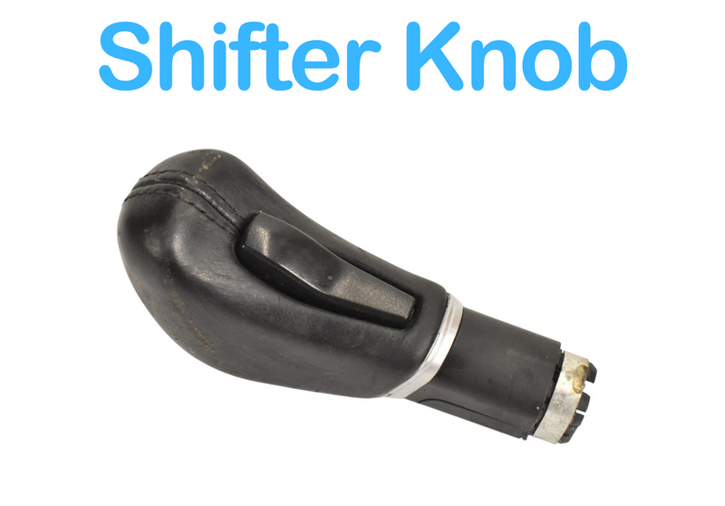 Load image into Gallery viewer, 14-17 Maserati Ghibli Floor Gear Shifter Shift Lever Knob Leather Black Oem