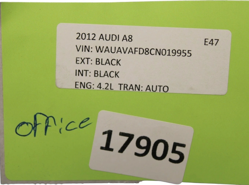 Load image into Gallery viewer, 11-18 Audi A8 Quattro S8 Central Console Trim Bezel Wood Black 4H1864348A OEM