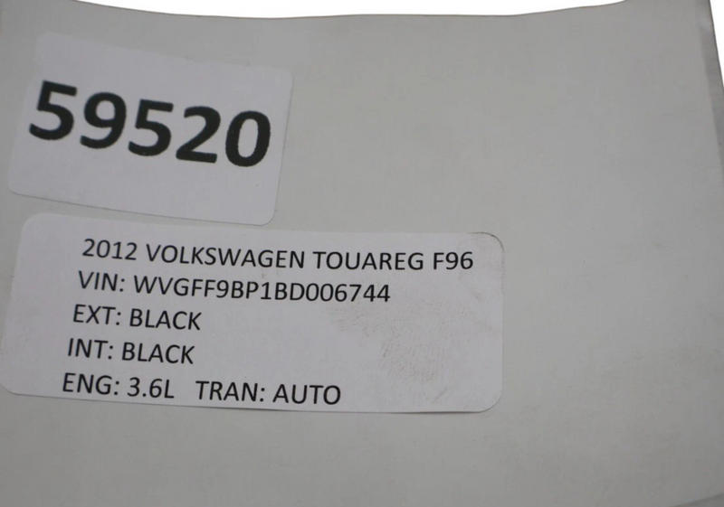 Load image into Gallery viewer, 11-17 Volkswagen Touareg Rear Right Passenger Side Door Window Auto Glass Oem