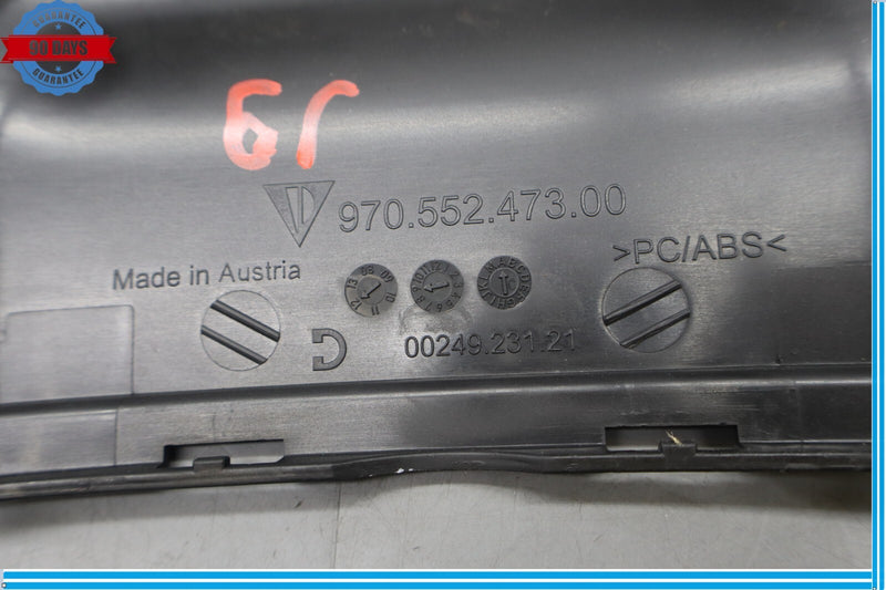 Load image into Gallery viewer, 10-16 Porsche Panamera Steering Column Upper Trim Panel Housing Cover Oem
