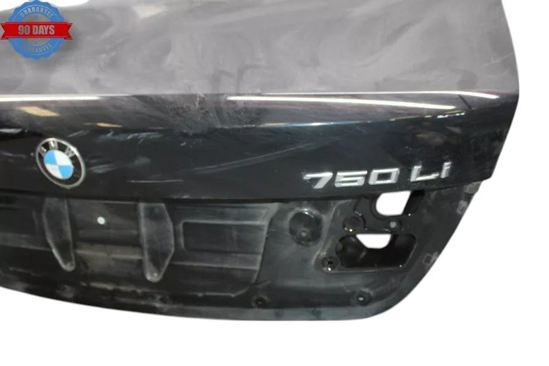 Load image into Gallery viewer, 09-15 BMW 750Li F01 F02 Rear Trunk Lid Shell Tail Gate Boot Cover Black Oem