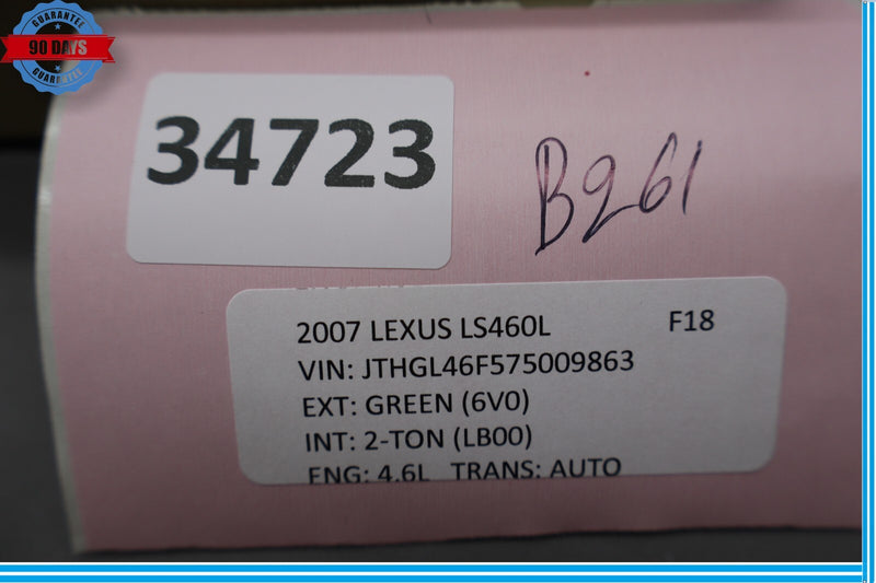Load image into Gallery viewer, 07-12 Lexus LS460L Rear Seat Console Shade & Heated Curtain Control Switch Oem