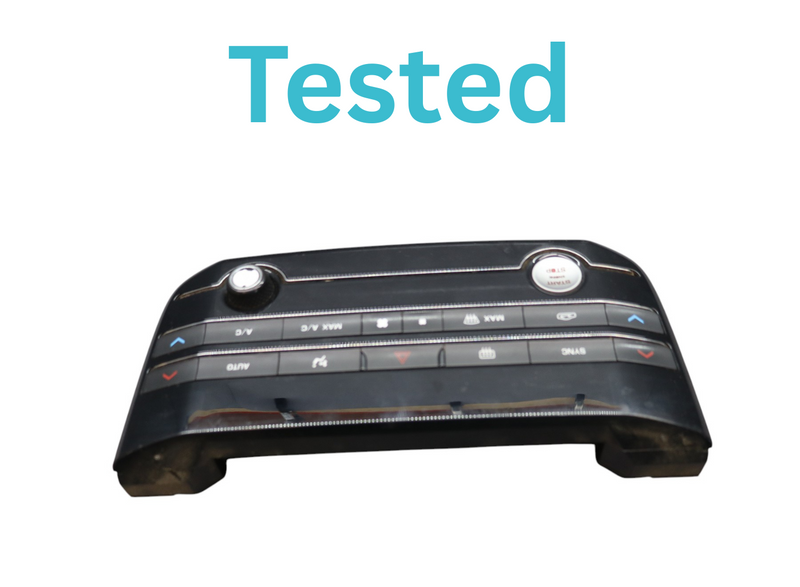 Load image into Gallery viewer, 16-19 Jaguar XE F-Pace Front Center Dash Climate Control Panel GX6318C858SE Oem