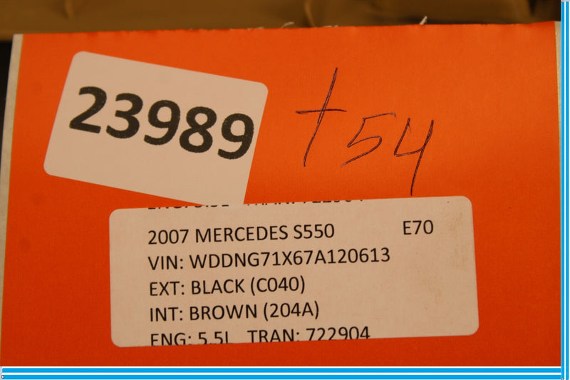 Load image into Gallery viewer, 07-13 Mercedes S400 S550 W221 Rear Right Door Lock Actuator Trim Cover Oem