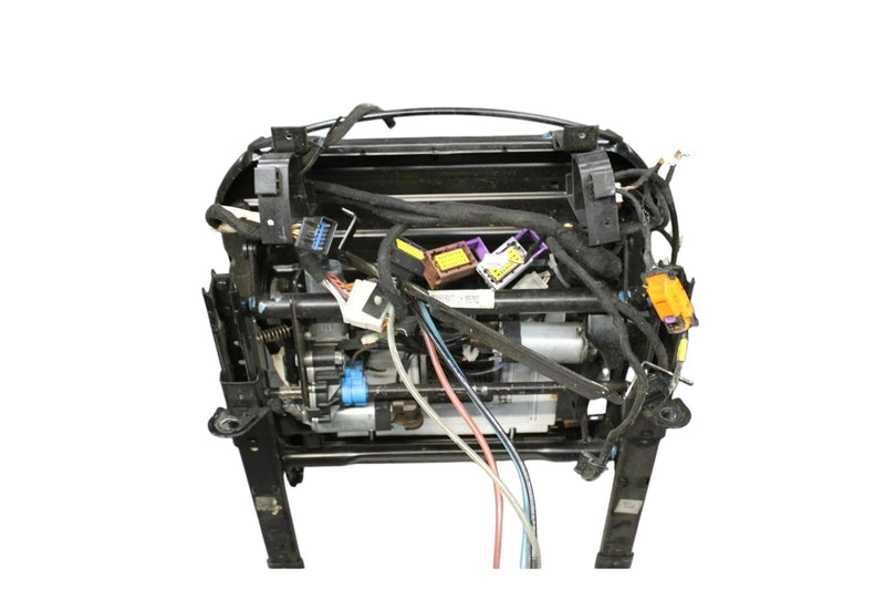 Load image into Gallery viewer, 03-13 Maserati Quattroporte Front Left Lower Bottom Seat Rail Frame Black OEM