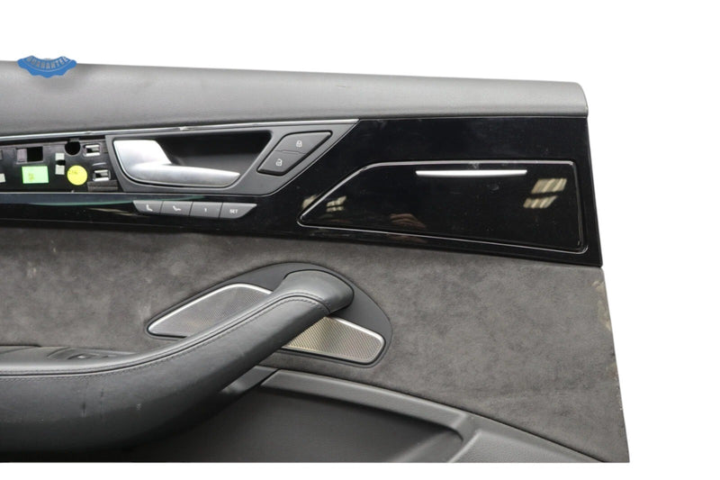 Load image into Gallery viewer, 11-18 Audi A8 A8L Quattro Rear Left Driver Side Interior Door Panel Trim Oem