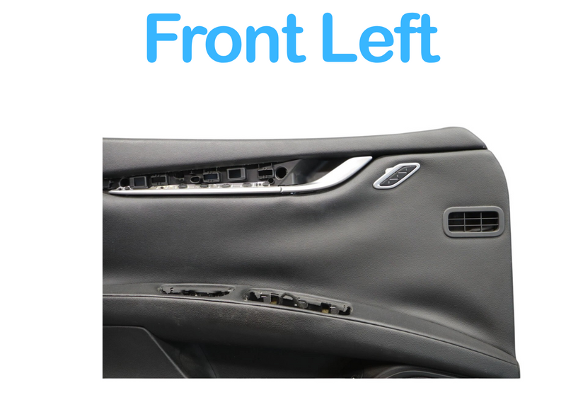 Load image into Gallery viewer, 14-22 Maserati Ghibli M157 Front Left Driver Interior Door Panel 105804245C Oem