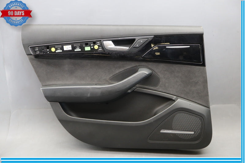 Load image into Gallery viewer, 11-18 Audi A8 A8L Quattro Rear Left Driver Side Interior Door Panel Oem