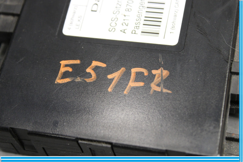 Load image into Gallery viewer, 03-11 Mercedes W219 CLS550 E350 Front Right Side Seat Control Module Oem