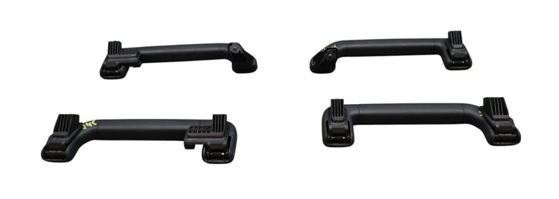 Load image into Gallery viewer, 11-18 Porsche Cayenne 958 Front & Rear Roof Grab Bar Handle Black OEM