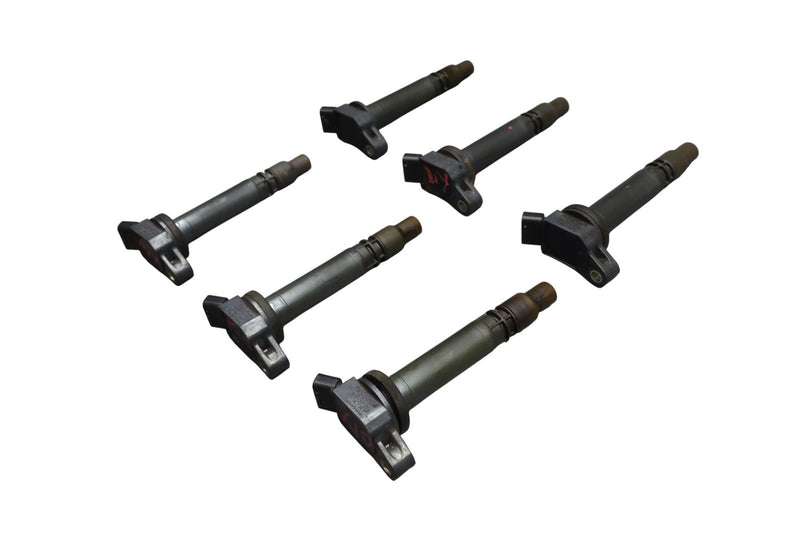 Load image into Gallery viewer, 07-17 Lexus LS460 LS460L Engine Start Ignition Coil Set Of 6 9091902250 Oem