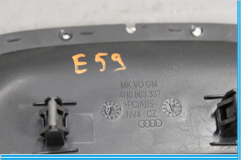 Load image into Gallery viewer, 11-18 Audi A8 Quattro Front Center Console Handle Bezel Trim Oem