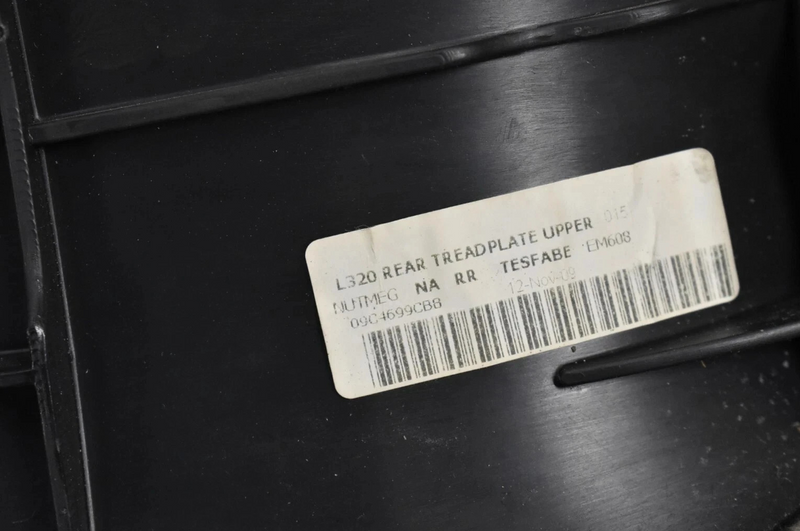 Load image into Gallery viewer, 10-13 LR Range Rover Sport Rear Trunk Tailgate Lid Sill Scuff Plate Trim Oem