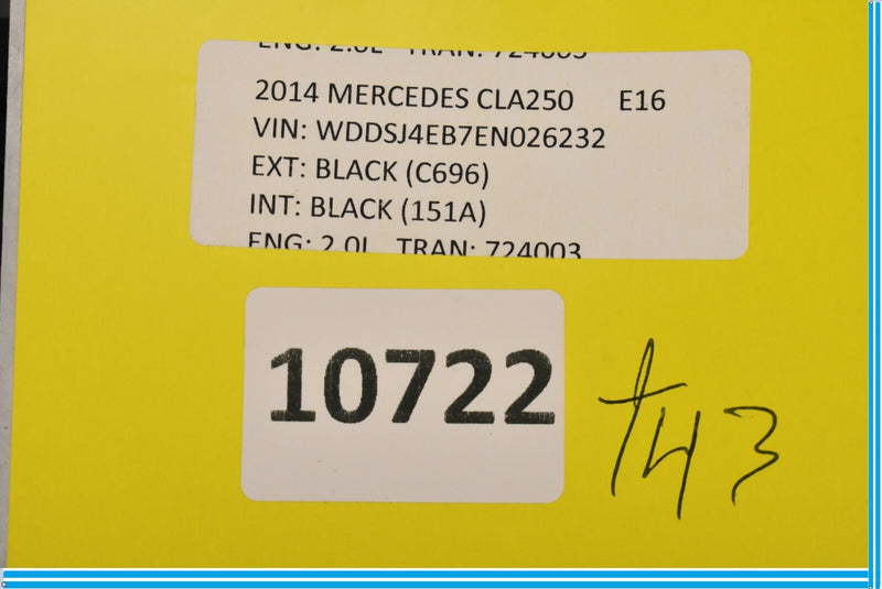 Load image into Gallery viewer, 14-18 Mercedes W117 CLA250 Rear Left Driver Side Window Innet Belt Seal Oem