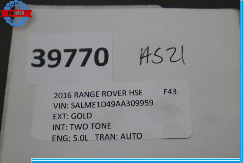 Load image into Gallery viewer, 10-12 Land Rover Range Rover HSE Front Center Console Armrest Lid Cover Oem