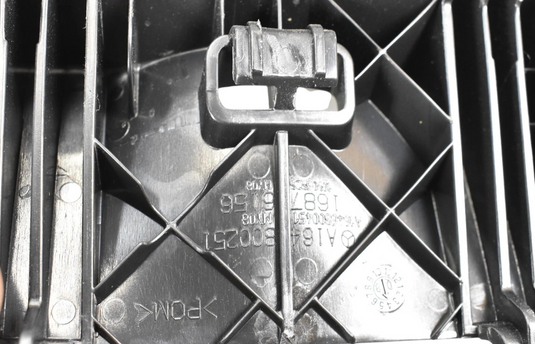 07-12 Mercedes GL450 GL550 Center Console Arm Rest Storage Door Lid Black Oem