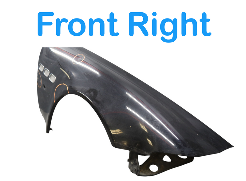 Load image into Gallery viewer, 03-13 Maserati Quattroporte M139 Right Passenger Side Fender Shell Assembly OEM