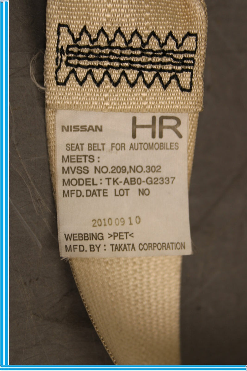 Load image into Gallery viewer, 11-17 Infiniti QX56 QX80 Rear Right Side 2nd Second Row Seat Belt Retractor Oem