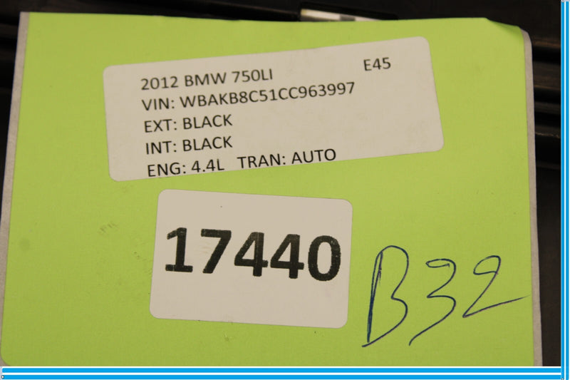 Load image into Gallery viewer, 09-15 BMW 750i 750Li F01 F02 Rear Left Door Sill Scuff Plate Trim 7181013 Oem