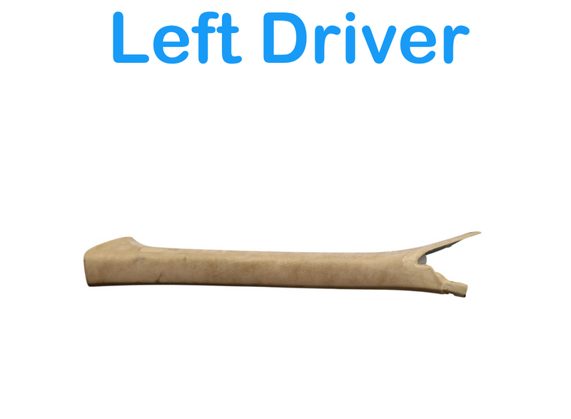 Load image into Gallery viewer, 11-18 Porsche Cayenne 958 Front Left Driver Side A Pillar Trim Panel Beige Oem