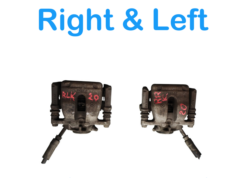 Load image into Gallery viewer, 14-23 Mercedes B250e CLA250 Rear Right & Left Brake Calipers Bracket Set Oem