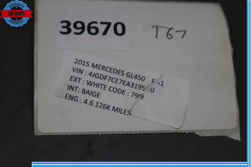 Load image into Gallery viewer, 06-11 Mercedes W164 ML450 Right Passenger Side B-Pillar Trim Cover Black Oem