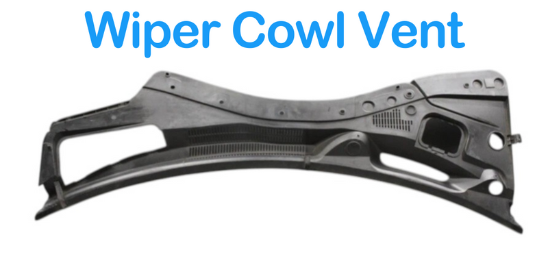 Load image into Gallery viewer, 14-21 Maserati Quattroporte Front Windshield Wiper Cowl Vent Cover Panel Oem
