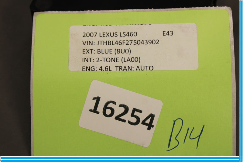 Load image into Gallery viewer, 07-09 Lexus LS460 Rear Left Seat Mounted Position Control Module Oem