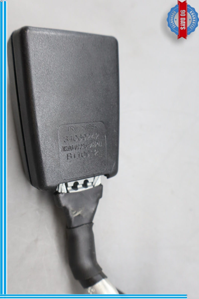 Load image into Gallery viewer, 10-15 Jaguar XJ XJL Rear Left Driver Side Seat Belt Seatbelt Buckle Black Oem