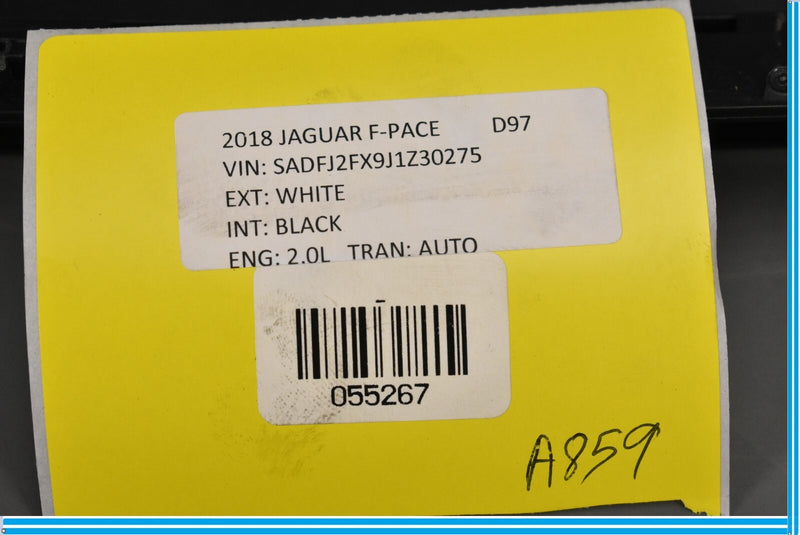 Load image into Gallery viewer, 18-20 Jaguar E-Pace Rear Left Driver Side Door Pillar Trim Cover Oem