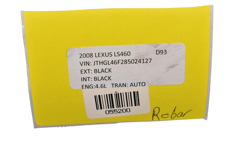 Load image into Gallery viewer, 07-12 Lexus LS460 Front Left Bumper Reinforcement Bar Bracket 5110850021 Oem