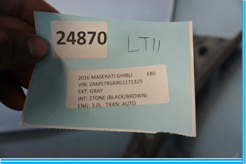 Load image into Gallery viewer, 14-17 Maserati Ghibli Windshield Wiper Cowl Cover Panel Grille Oem