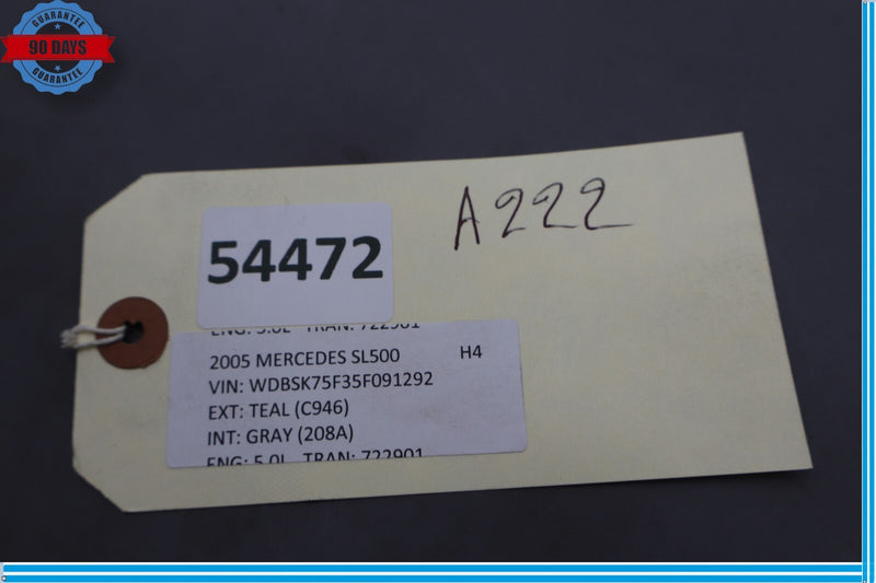 Load image into Gallery viewer, 03-12 Mercedes R230 SL500 Front Left Driver Seat Inner Track Trim Cover Oem