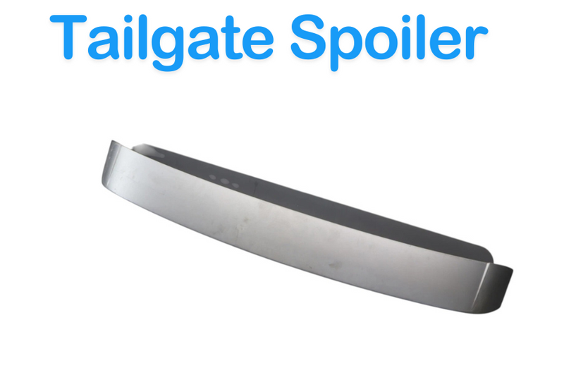 Load image into Gallery viewer, 07-15 Audi Q7 Rear Trunk Tailgate Spoiler w/ Third 3rd Brake Light 4L0827933 OEM