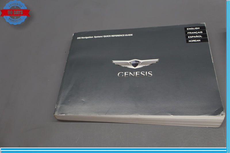 Load image into Gallery viewer, 2015 Hyundai Genesis User Owner Manual Guide Book W/ Case Black Oem